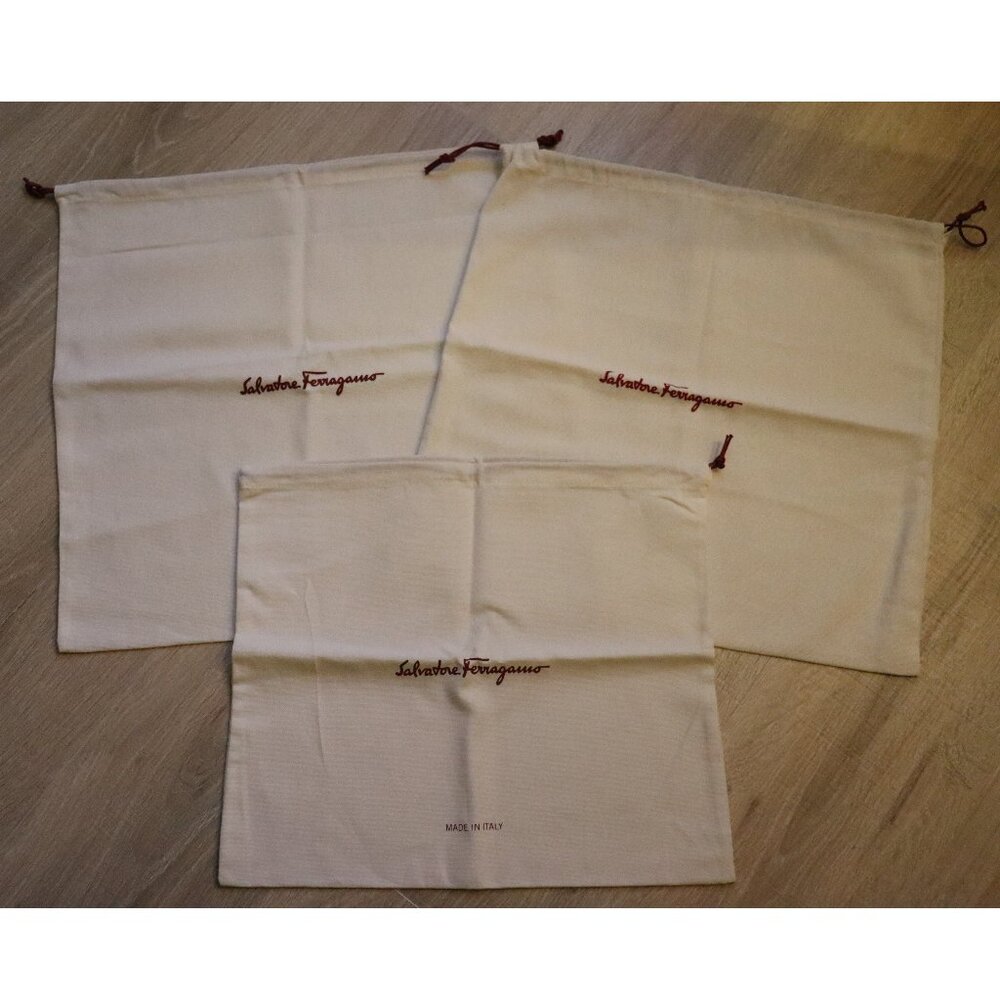 Assorted Ferragamo Dust Bags